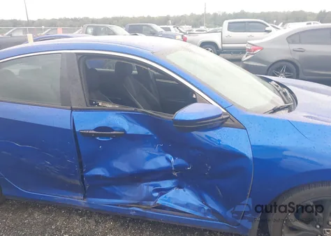 2019 Honda Civic Sport из США, поврежденный, VIN 2HGFC2F84KH575471